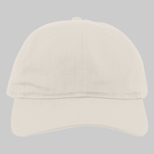 Brushed Cotton Twill Hook-And-Loop Adjustable Cap
