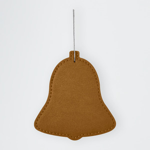 Bell Leatherette Ornament