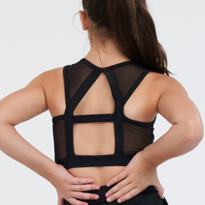 Girls Mesh Back Bra Top