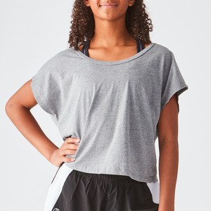 Studio Essentials Ladies Jersey Boxy Crop T-Shirt